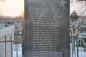 Братская могила воинов, умерших от ран в г. Красный Холм в годы Великой Отечественной Войны 1941 - 1945 гг, фотография 3