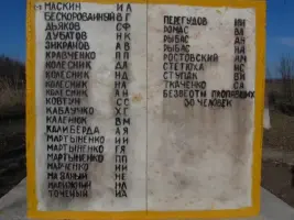 Памятник 28-и погибшим воинам-односельчанам