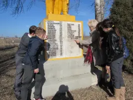 Памятник 28-и погибшим воинам-односельчанам, фотография 3