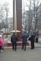 Памятная стела в честь погибших на полях сражений Великой Отечественной войны жителей д. Аннино, фотография 4