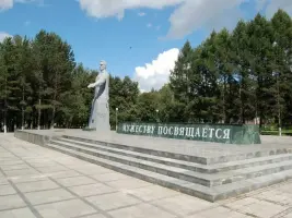 Памятник «Мужеству посвящается» - киселевчанам, погибшим на полях Великой Отечественной войны