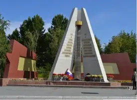 Мемориал «Вечный огонь». Памятник погибшим землякам в Великой Отечественной войне 1941-1945 гг