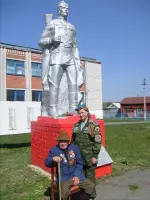 Памятник в честь погибших воинов в Великой Отечественной войне