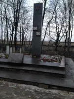 Стела на Мироносицком кладбище в г. Пскове