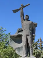 Мемориал памяти воинов Великой Отечественной войны, село Пешково, Азовский район, Ростовская область, фотография 4
