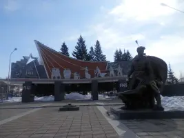 Памятник-мемориал, посвященный мужеству и доблести воинов-рубцовчан, фотография 2