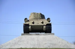 Монумент боевой славы “Танк Т-34”
