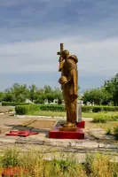 Братская могила, мемориал - хутор Веселый, Дубовский район, Ростовская область, фотография 4