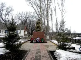 Братская могила в селе Прелестное Прохоровского района Белгородской области