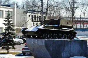 Памятник САУ Су-76М