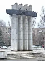 Стела 40 лет мира - г. Волгодонск, Ростовская область, фотография 2