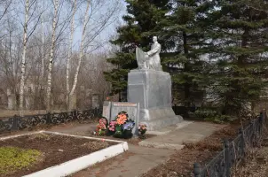 Братская могила в д. Краснополье Кимовского района Тульской области, фотография 4