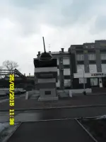 Танк «Т-34» - памятник трудовому подвигу рабочих КМК в годы ВОВ