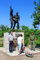 Мемориал, братская могила - село Подгорное, Ремонтненский район, Ростовская область