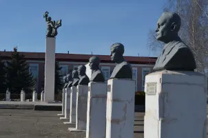 Мемориальный комплекс в городе Никольске Пензенской области, фотография 3