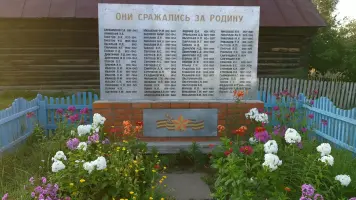 Обелиск воинам-односельчанам, деревня Малый Кулеял, Марий Эл, фотография 4