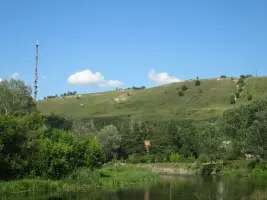 Город Изюм, Харьковская область. Гора Кременец