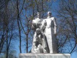 Памятник павшим в Великой Отечественной войне 1941-1945 гг. село Мошок