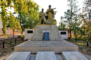 Братская могила-мемориал - станица Ольгинская, Аксайского района Ростовской области, фотография 4