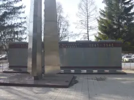 Стела погибшим воинам в городе Казани