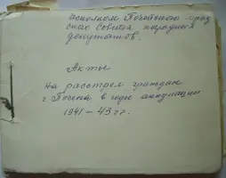 Памятник евреям - жителям города Почепа, расстрелянным 16-17 марта 1942г, фотография 2
