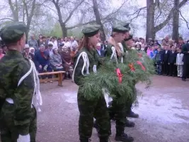 Памятник воинам-краснооктябрьцам, погибшим в годы Великой Отечественной Войны «Они отстояли Отчизну», фотография 2