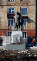 Монумент воинам-землякам поселка Вахруши, погибшим или пропавшим без вести в годы Великой отечественной войны, фотография 2