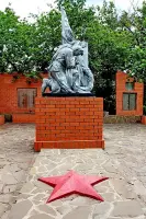 Братская могила ВОВ - хутор Богатов, Белокаливенский район, Ростовская область, фотография 3