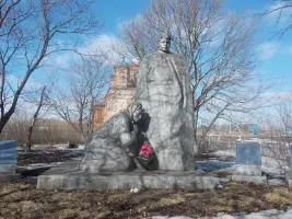 Памятник в селе Сиал-Пятина Инсарского района Республики Мордовия