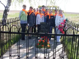 Могила И.А. Нашатопова в селе Кобылье