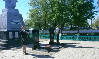 Братская могила в станице Мальчевской Миллеровского района Ростовской области, фотография 3