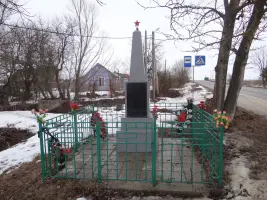 Обелиск в честь воинов, жителей деревни, фотография 2