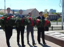 Братская могила 117 советских воинов, погибших в боях с фашистскими захватчиками