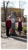Бюст Героя СССР Г.А. Печковского