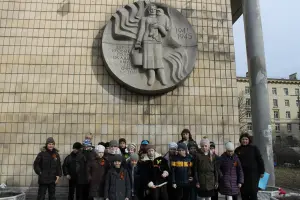 Памятник блокадному колодцу