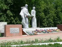 Мемориал героям ВОВ Белгородская область Шебекинский р-н с. Большетроицкое