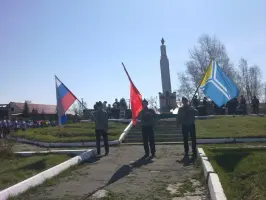 «Памятник воинам, погибшим в Великой Отечественной войне села Бай-Хаак» республика Тыва, фотография 2