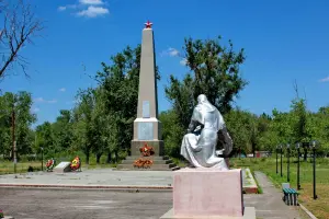 Мемориал павшим воинам - село Романовка, Сальского района Ростовской области, фотография 5