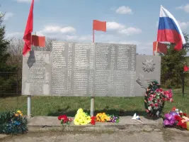 Памятник павшим героям с. Петровка Кривошеинского района Томской области