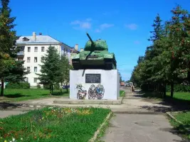 Памятник танку Т-34