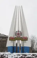 Обелиск воинской славы 286-й Ленинградской Краснознаменной стрелковой дивизии («Штыки»)