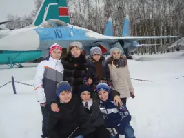 Подаренный самолет Головатова в авиационном музее Монино, фотография 5