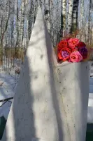 Обелиск и могилы летчиков, фотография 3