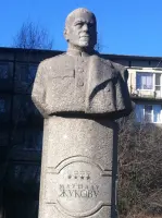 Памятник Г.К. Жукову на проспекте Славы, 28 в Санкт-Петербурге, фотография 2