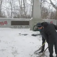 Обелиск воинам-односельчанам, погибшим в ВОВ, фотография 5
