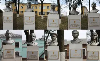 Аллея героев