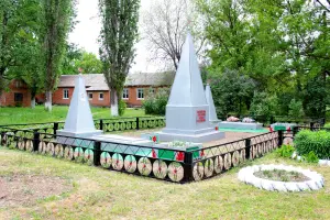братская могила - хутор Курнаковка, Белокалитвинский район, Ростовская область, фотография 3
