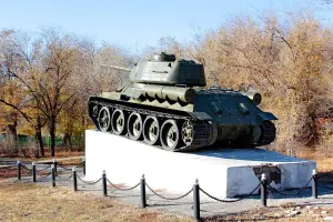 Танк Т-34 - г. Котельниково, Волгоградская область, фотография 4