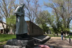 Мемориал павшим воинам ВОВ - хутор Севостьянов, Милютинский район, Ростовская область, фотография 4