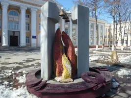 Памятник пожарным, погибшим в годы ВОВ